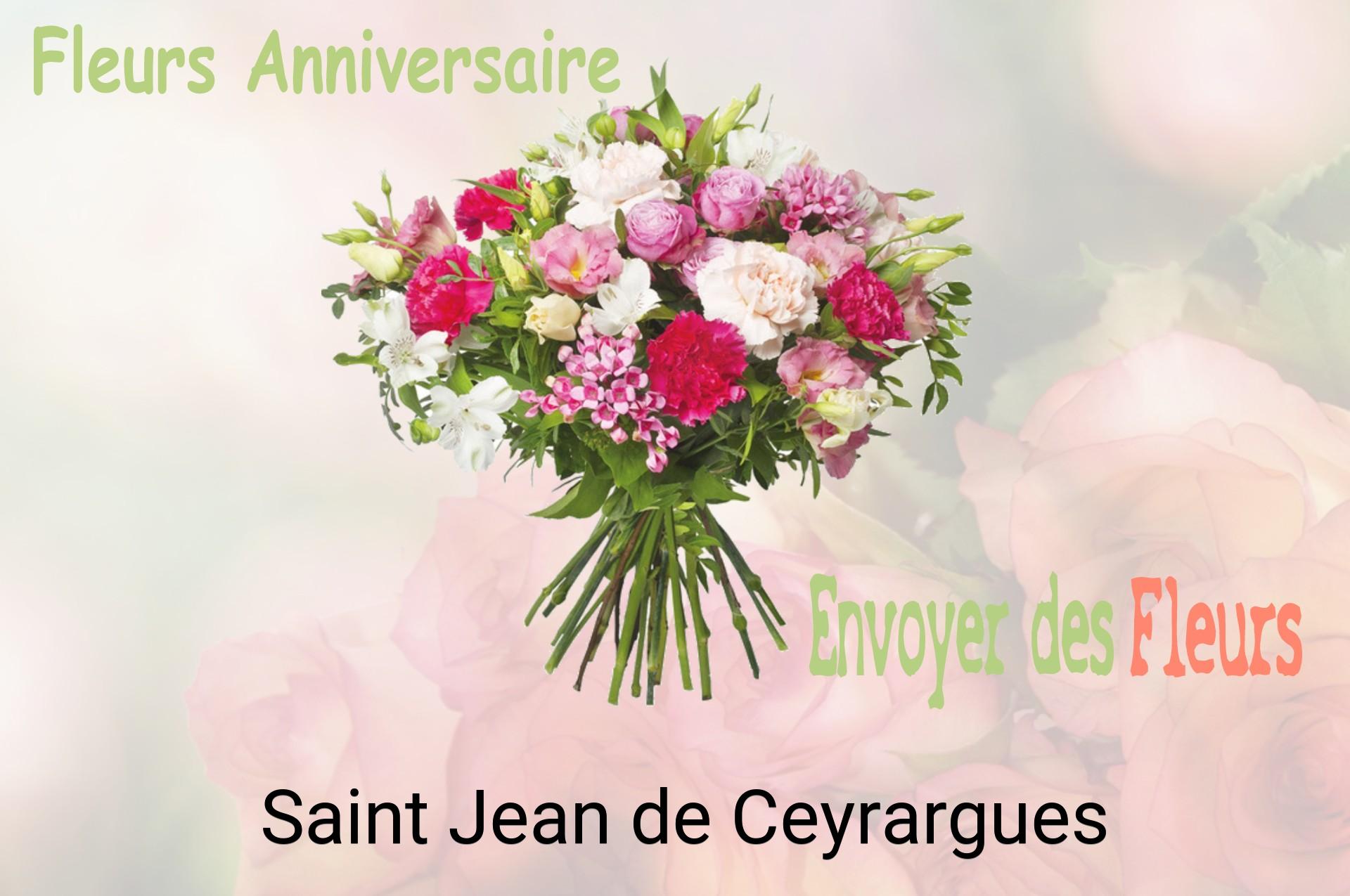 Bouquet de fleurs d’anniversaire livré à Saint-Jean-de-Ceyrargues